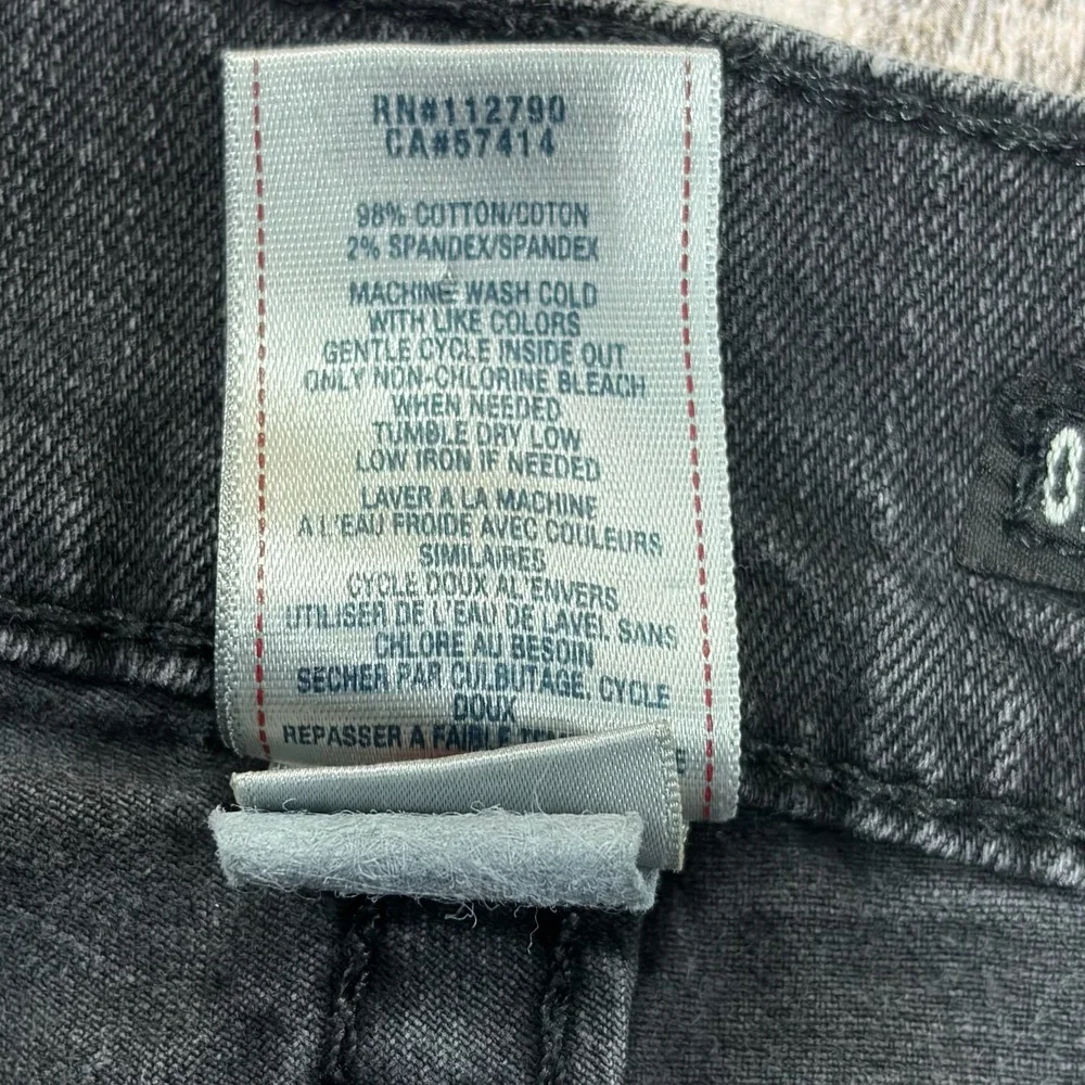 True Religion Ricky Jeans Mens 36x32 Gray Straight Leg Made in USA Faded Denim